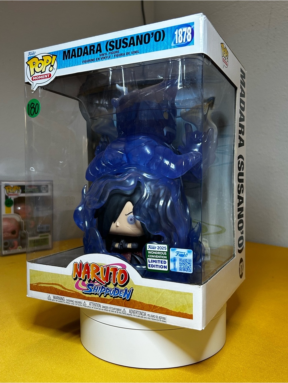 POP! Madara (Susano'o) #1878•SHARED Wonderous Convention sticker•Naruto